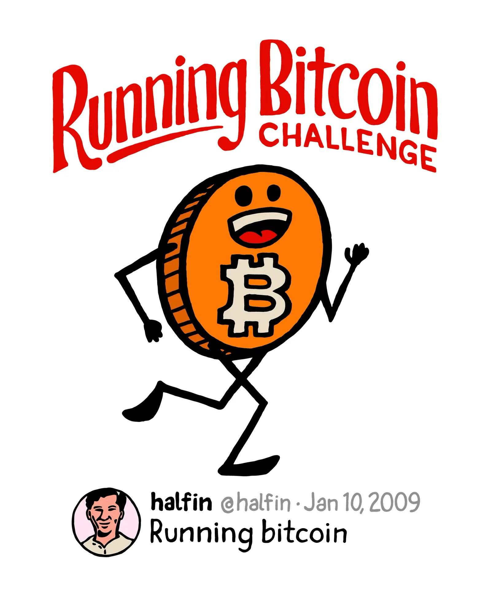 Running Bitcoin Challenge 2027