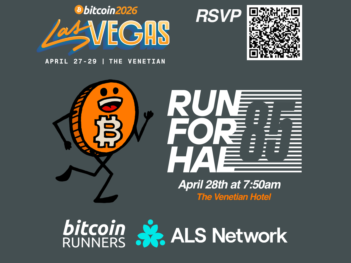 Run For Hal | Bitcoin 2026 Las Vegas