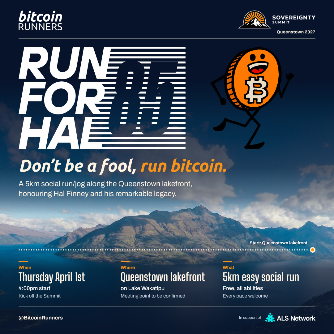 Run For Hal | Sovereignty Summit