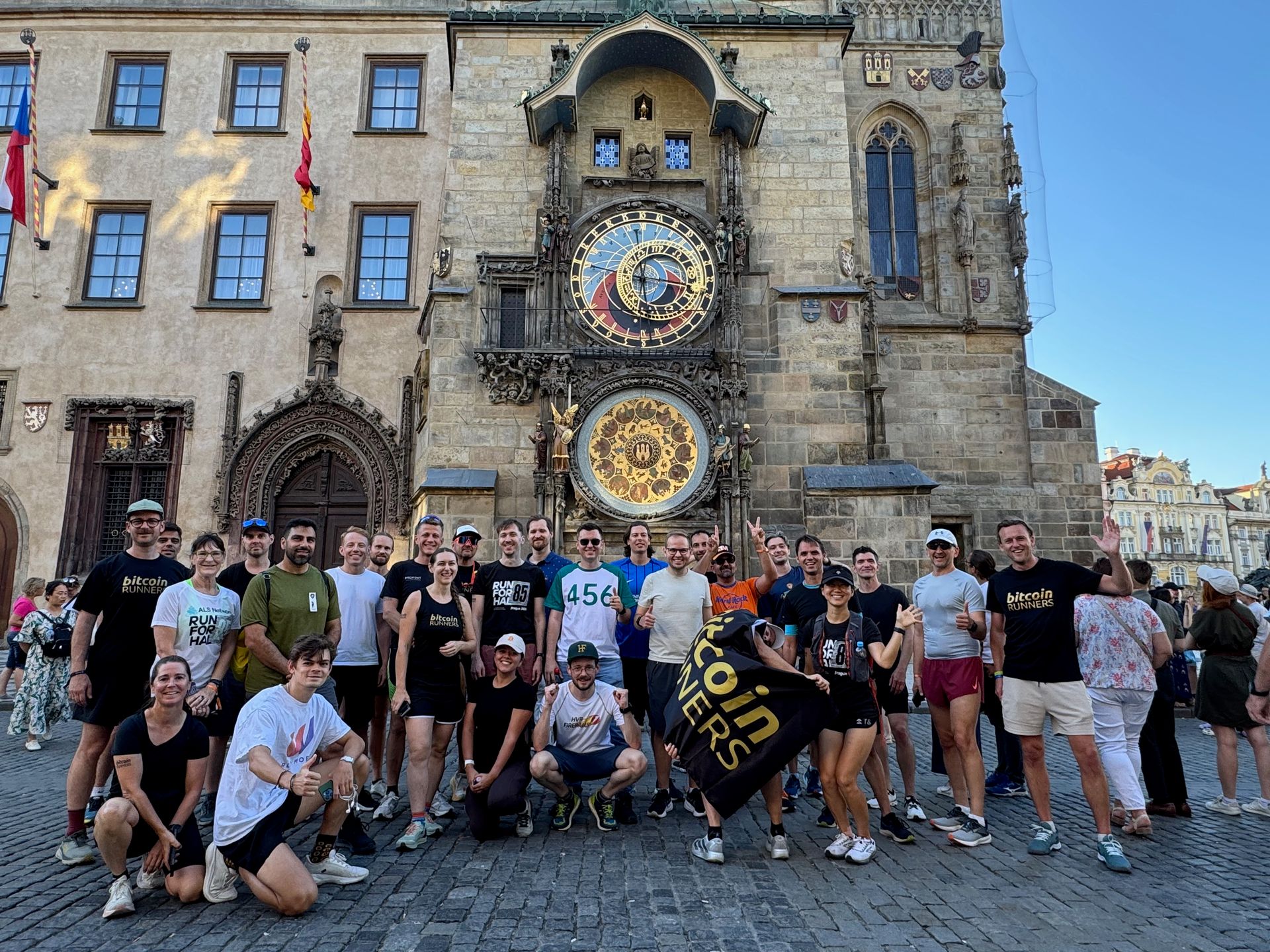 Bitcoin Runners group run
